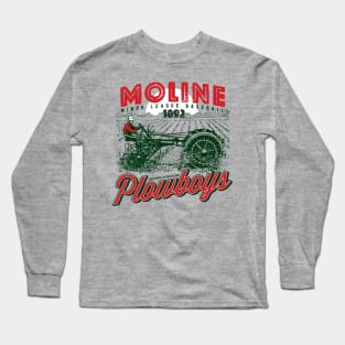 Moline Plowboys Long Sleeve T-Shirt